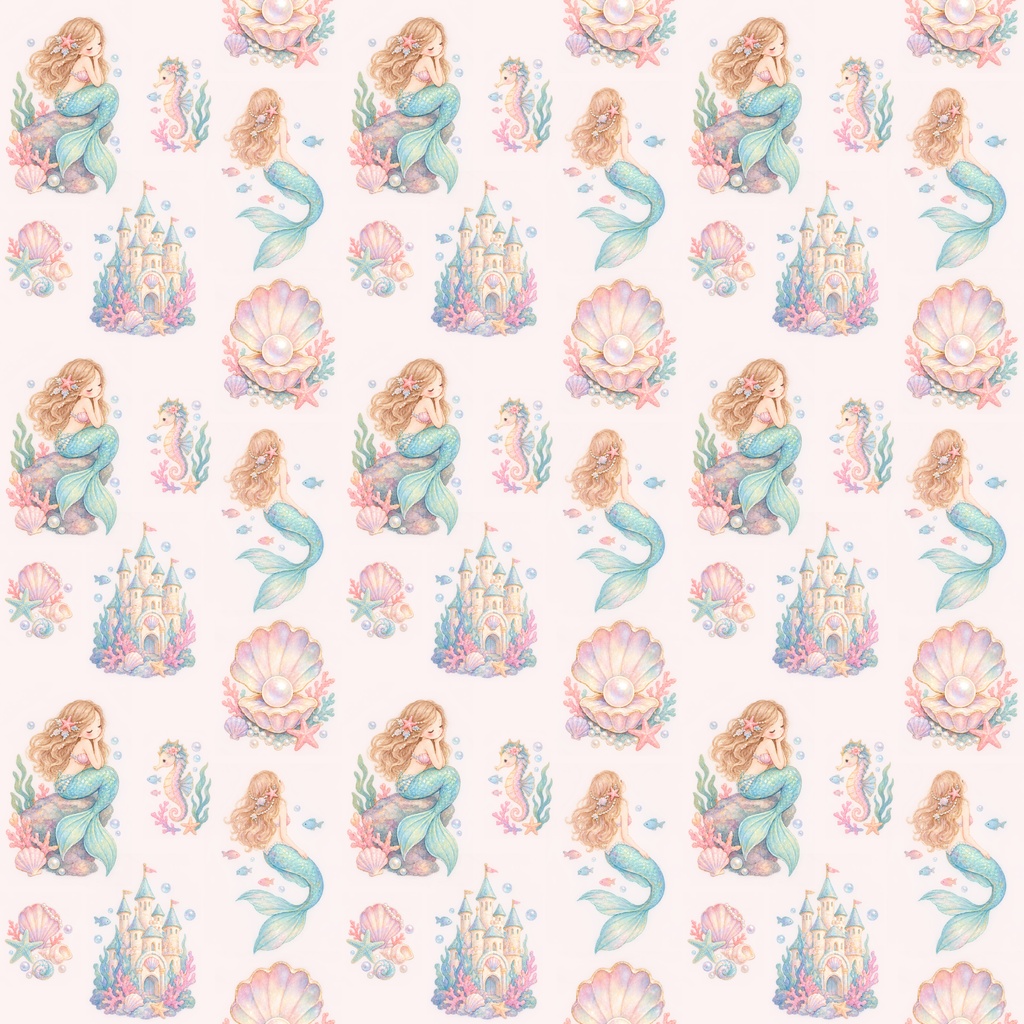 マーメイド　人魚姫　デジタルペーパー