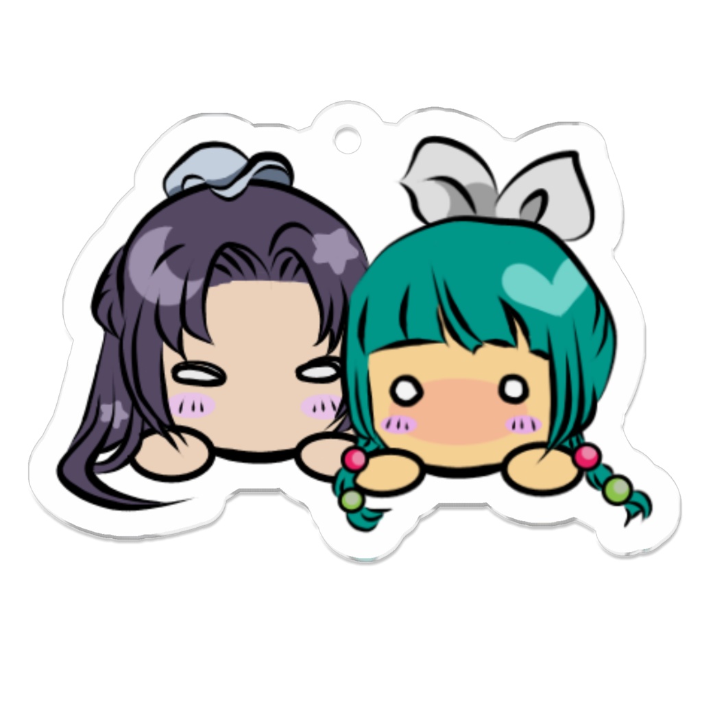 ちび壬猫のぴっとりキーホルダー