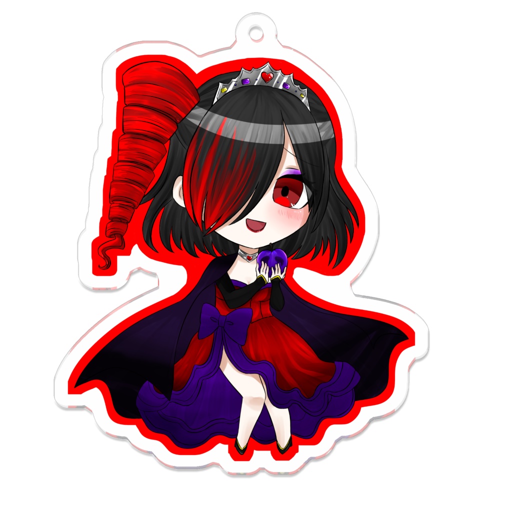 烏望守籠愛ハロウィンアクリルキーホルダー