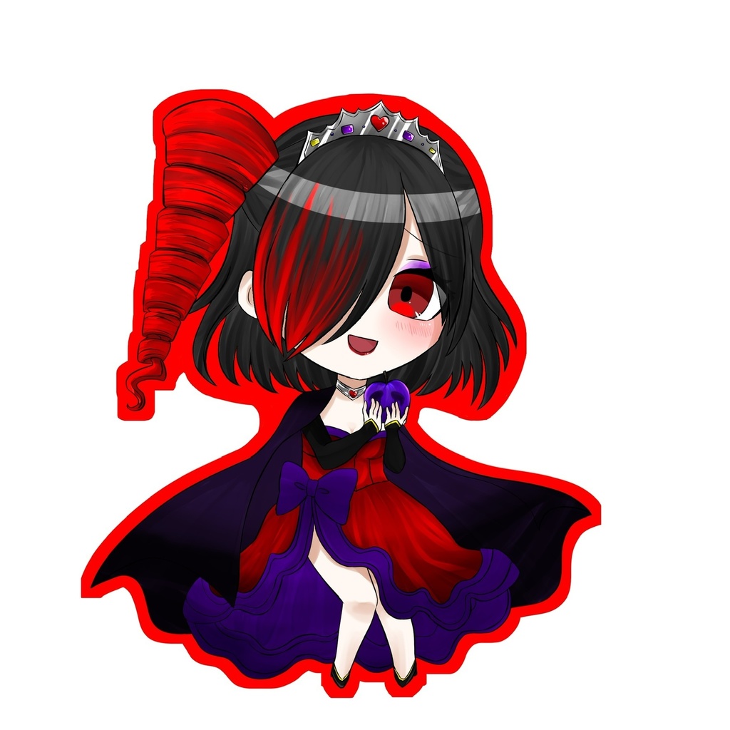 烏望守籠愛ハロウィンアクリルキーホルダー