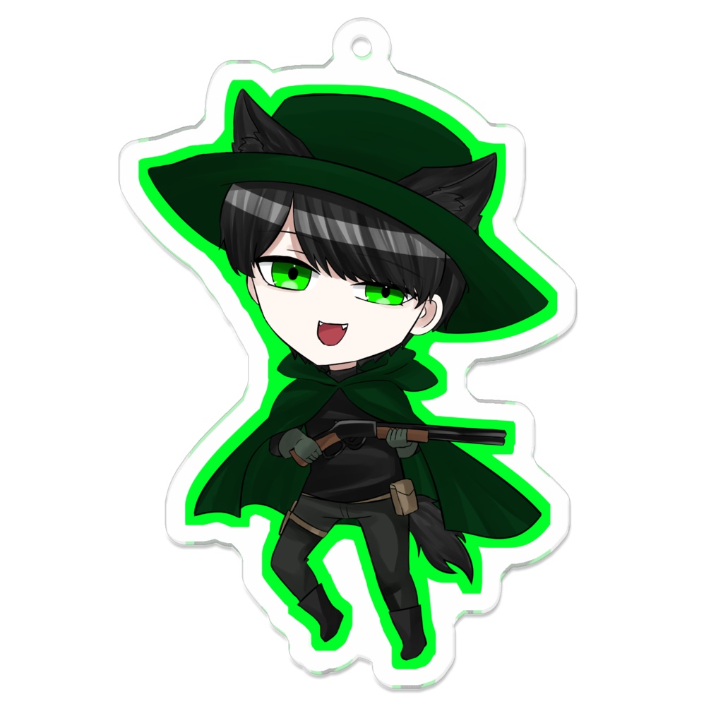 芳来黛ハロウィンアクリルキーホルダー