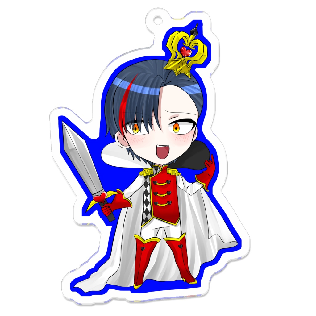 檸斐頭夢檬ハロウィンアクリルキーホルダー