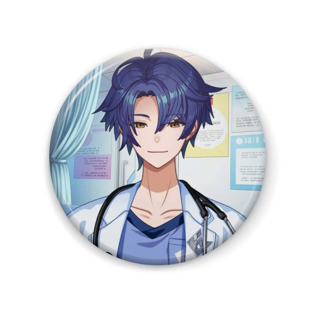 医晴ジン 缶バッジ(Doctor ver.)