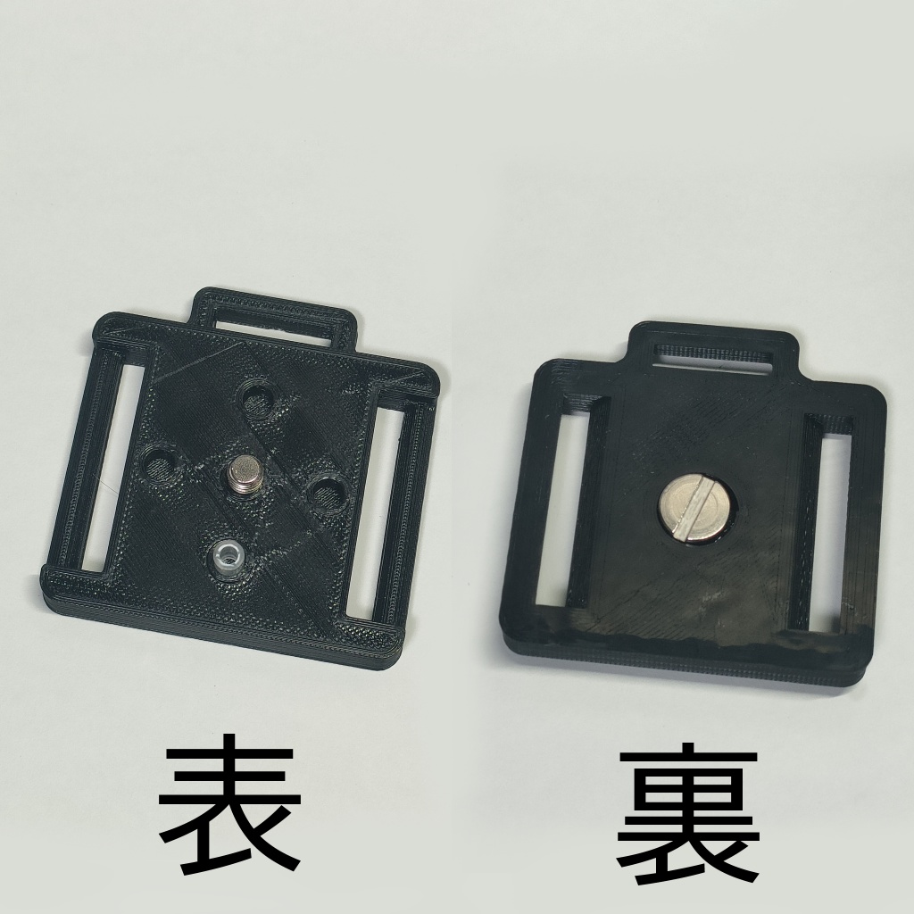 トラッカー用ベルトマウンタ(肘・膝想定)