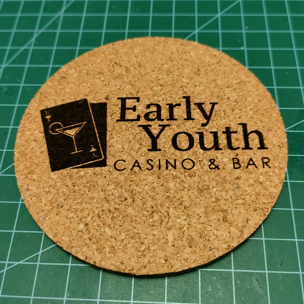 Bar EarlyYouth　ロゴコースター