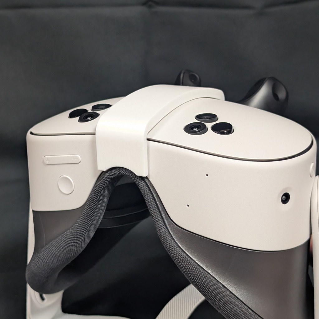 Quest3S用 トラッカーマウント(はめ込みタイプ)