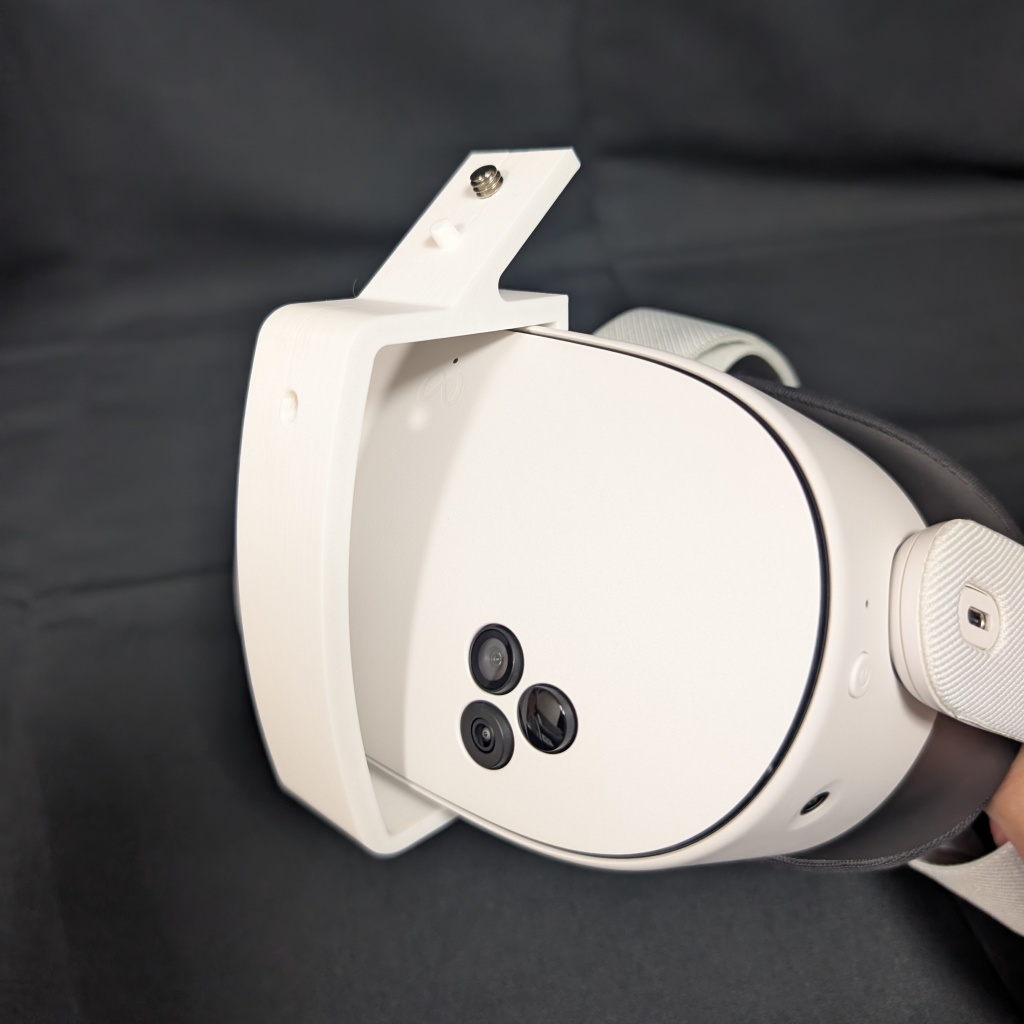 Quest3S用 トラッカーマウント(はめ込みタイプ)