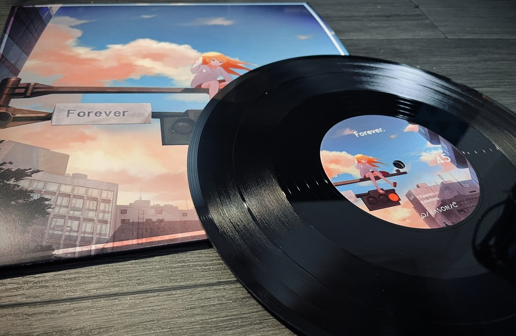 PIKASONIC アナログレコード 「Forever」サイン付き