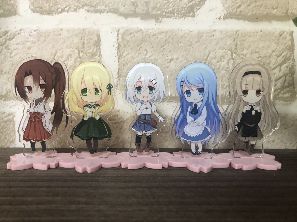 【販売終了】ElementEmbrace ヒロインアクリルスタンド