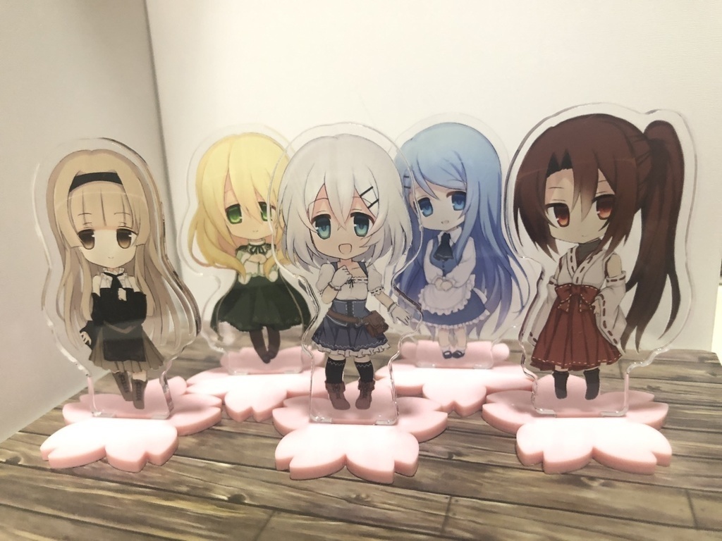 【販売終了】ElementEmbrace ヒロインアクリルスタンド《煌》