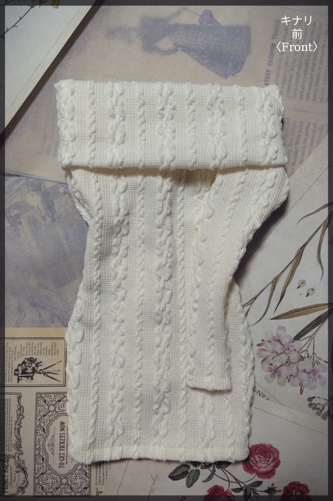 【60cm Girl Doll】オフショルダーワンピース