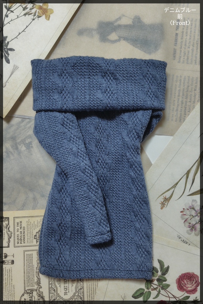 【60cm Girl Doll】オフショルダーワンピース