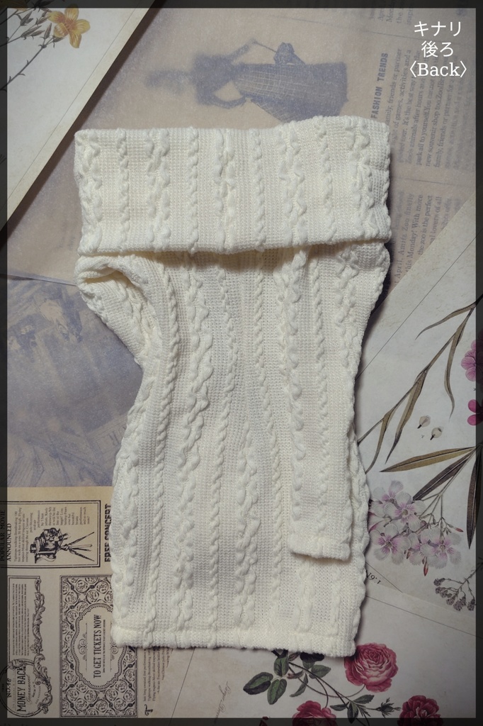 【60cm Girl Doll】オフショルダーワンピース