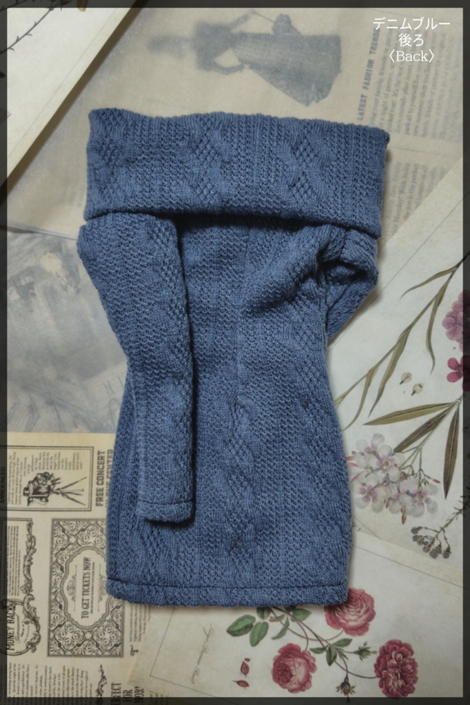 【60cm Girl Doll】オフショルダーワンピース