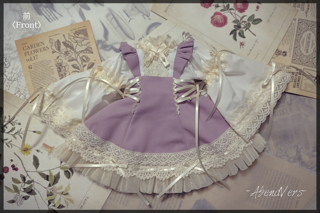 【40cm Doll】クラリッサワンピースセット