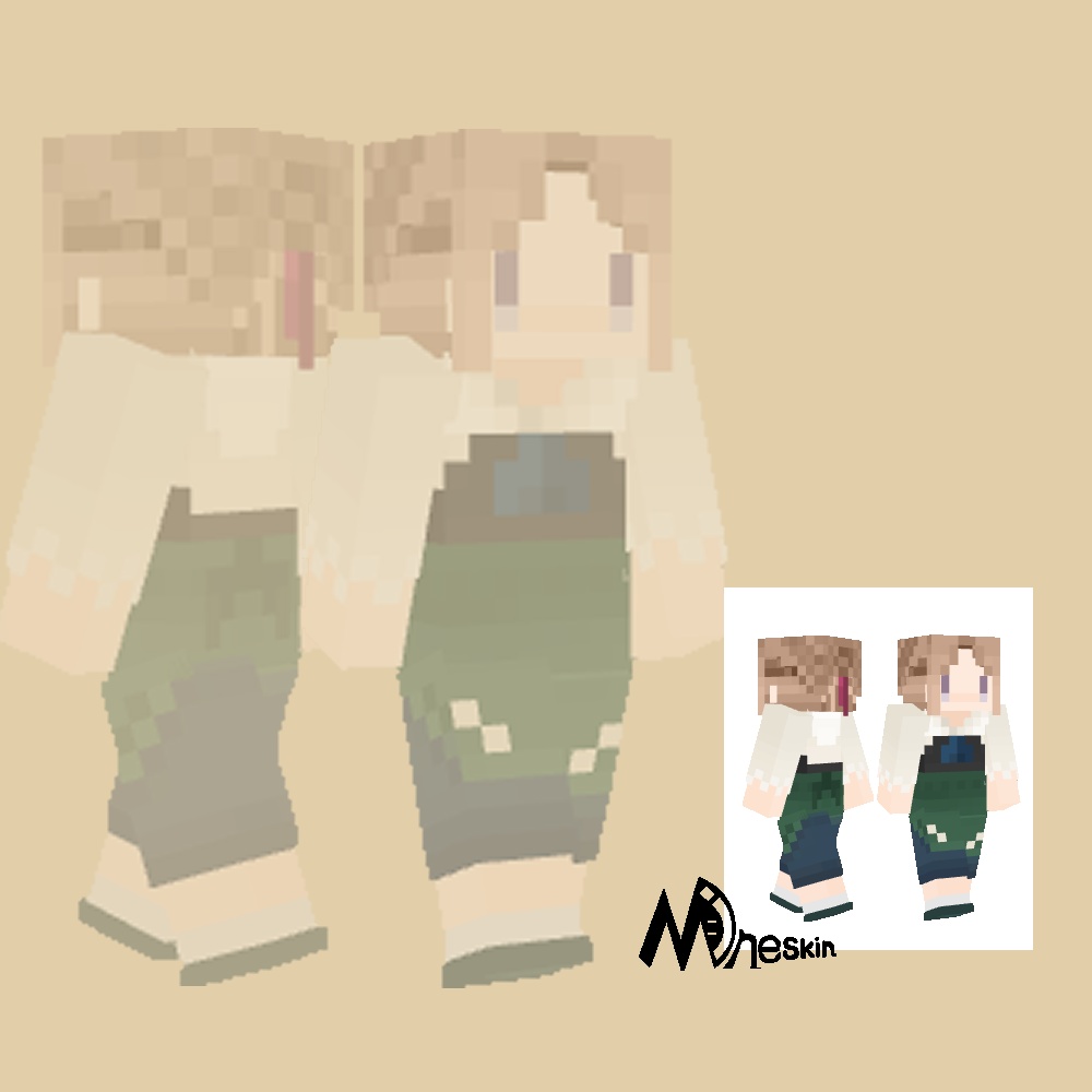 Minecraft どことなく民族衣装なスキン01 Minemine Akoru Booth
