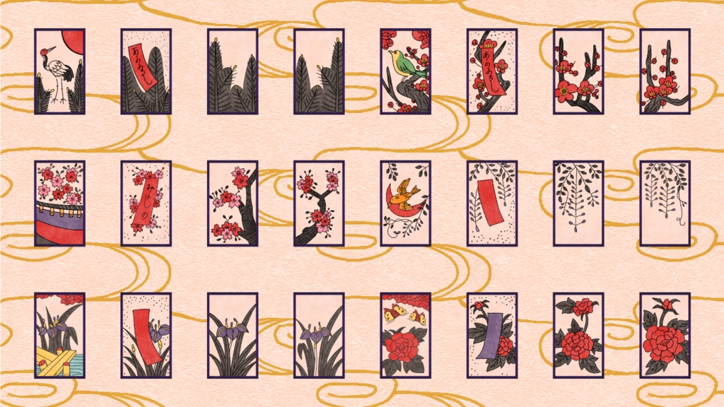 【APNG】手描き花札【PNG】