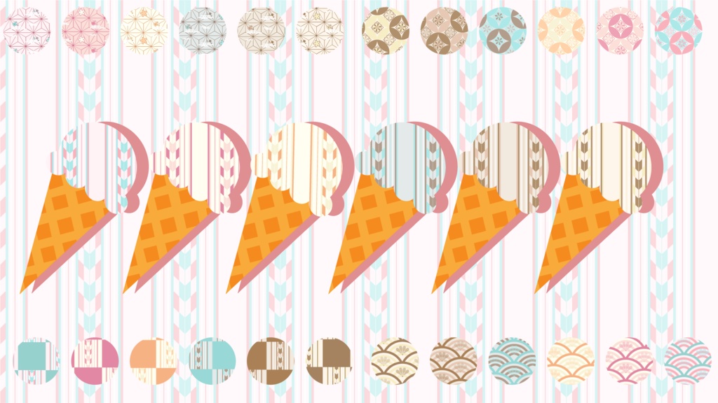 【36種】和柄あいす弐