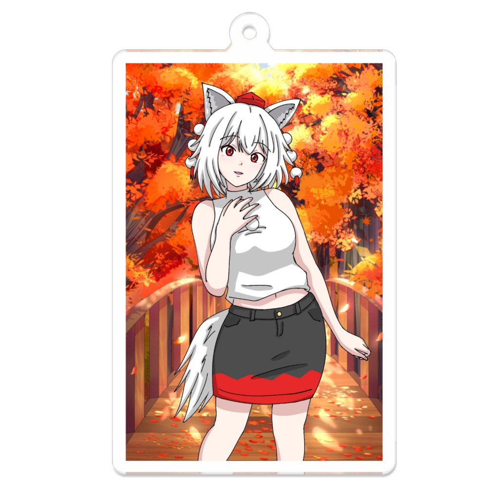 犬走椛 アクリルキーホルダー 東方Project