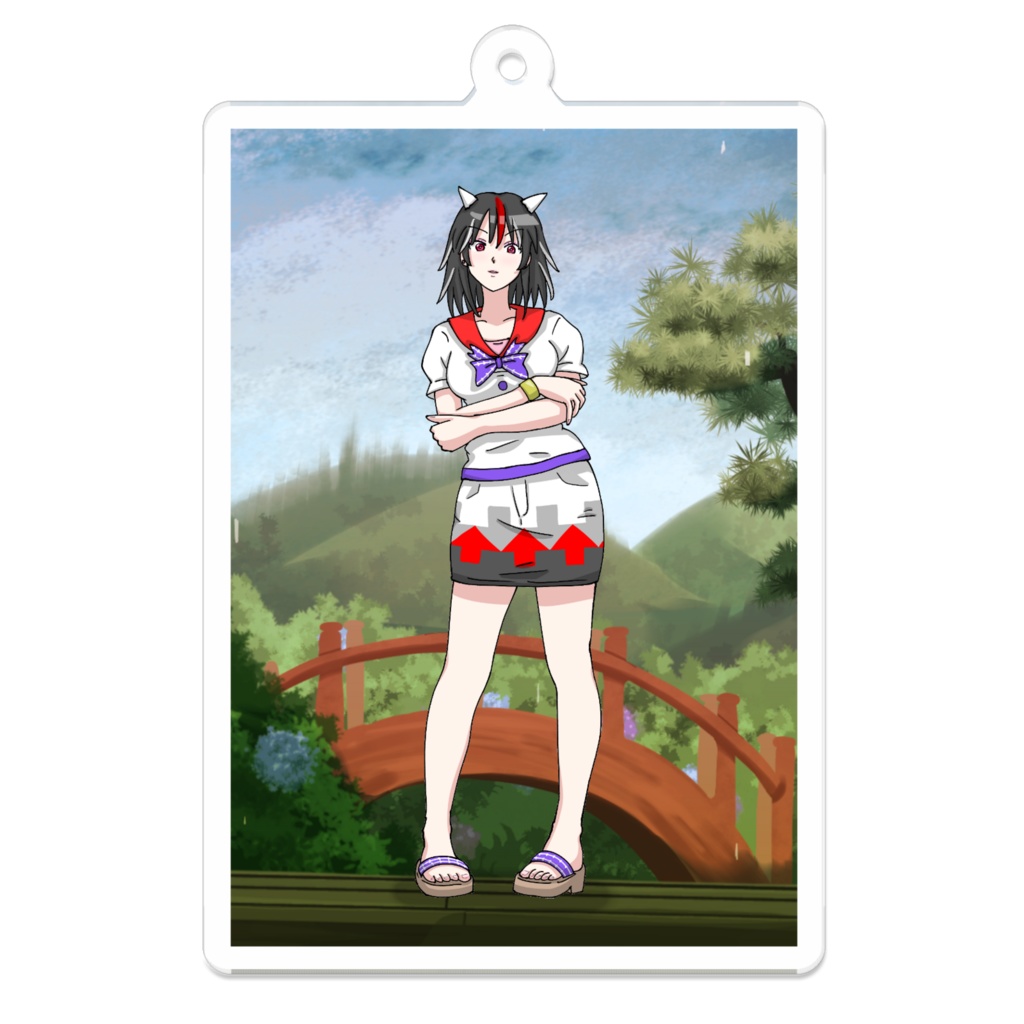 大人 鬼人正邪 アクリルキーホルダー