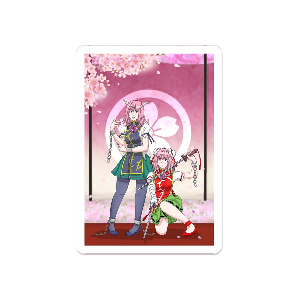 東方project　茨木華扇&茨木童子 アクリルバッジ