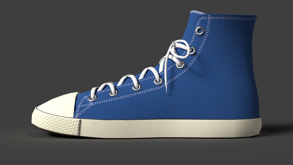 【3Dモデル】シューズ