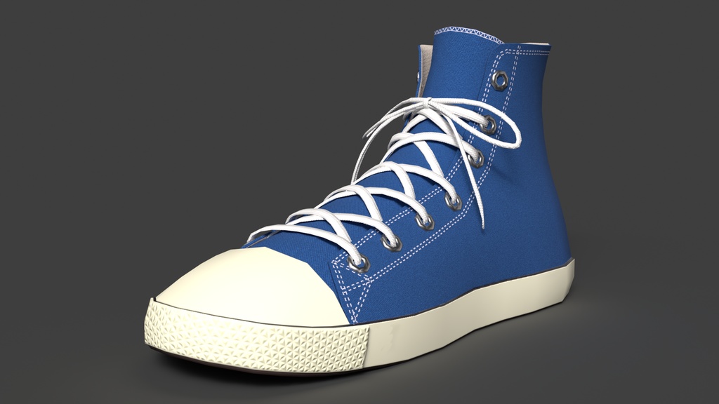 【3Dモデル】シューズ