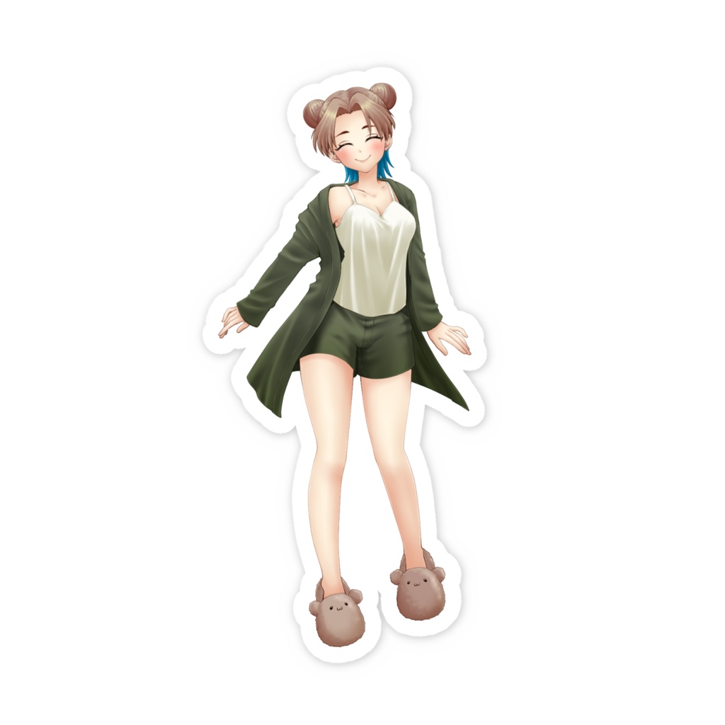 のこ ステッカー(大)