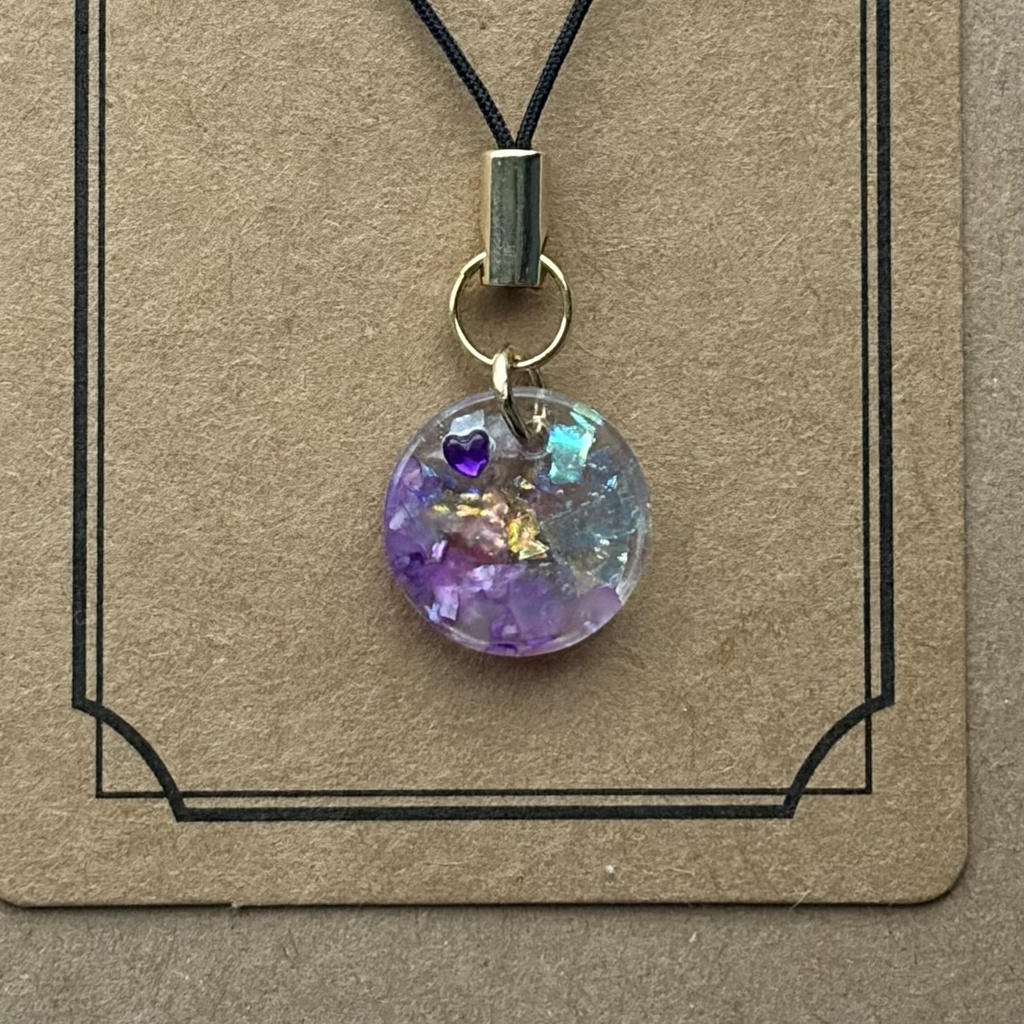 レジンキーホルダー キラキラ