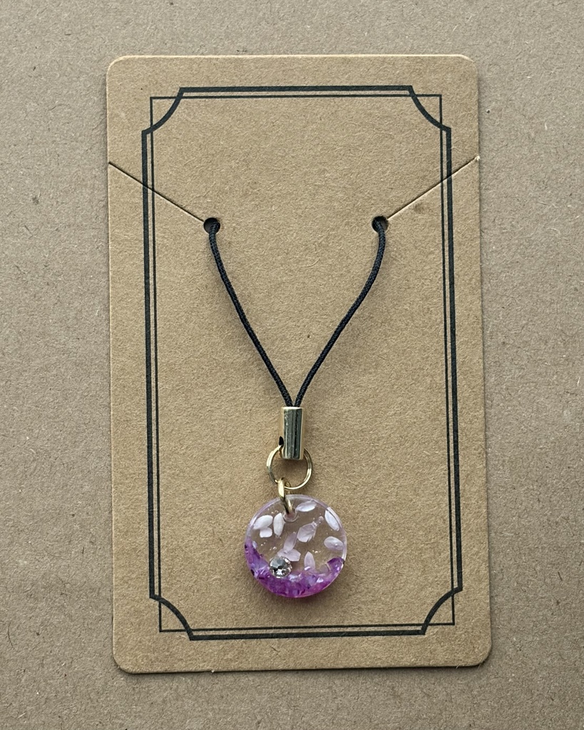 レジンキーホルダー ふわふわ