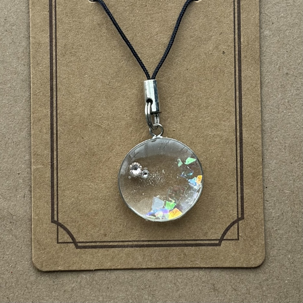 レジンキーホルダー　きらめき