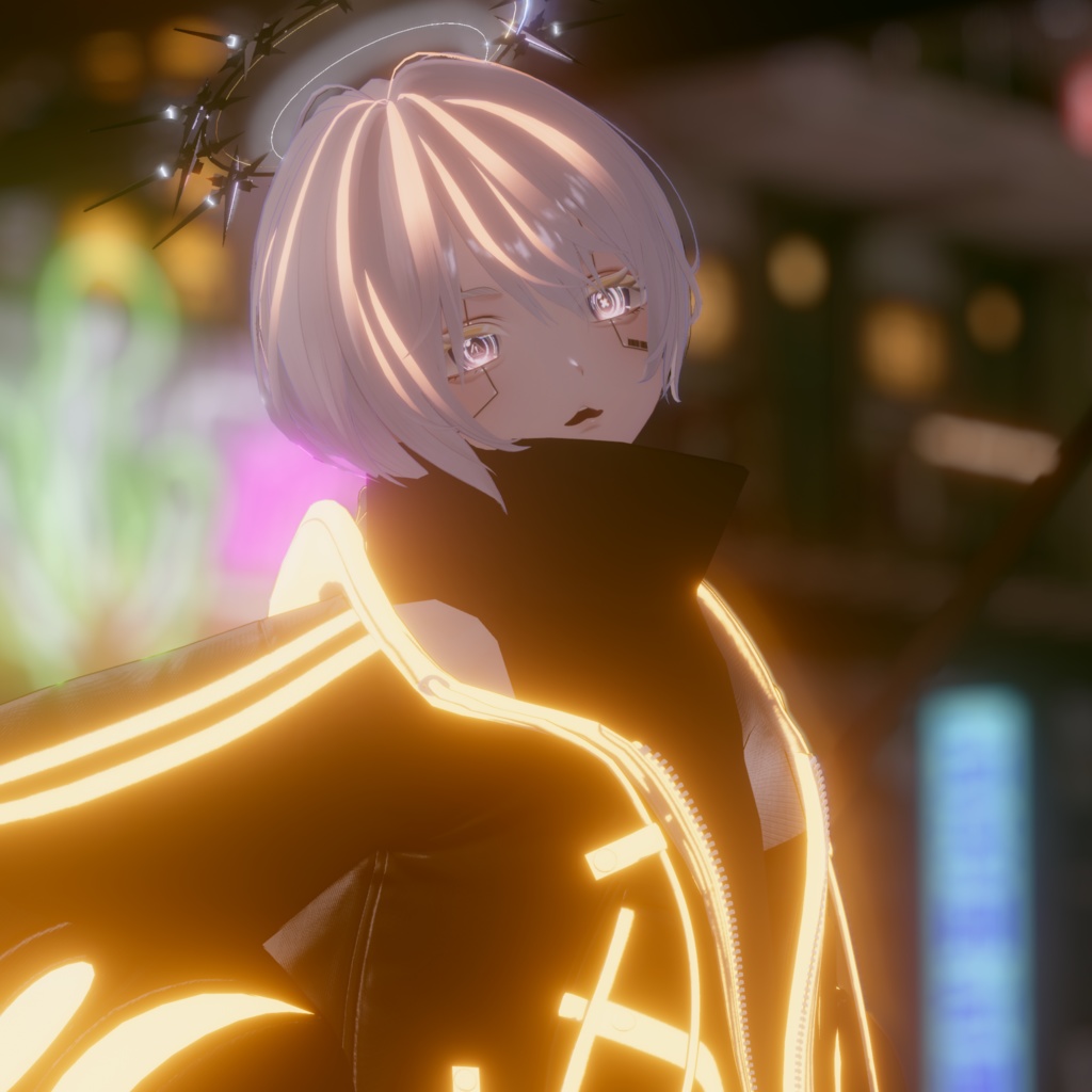 【墨惺専用】PiiQ Cyber Eye&Cyber Face Paint-Bokusei-