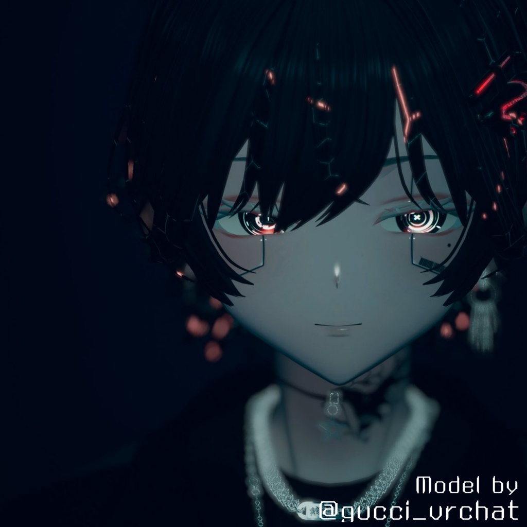 【墨惺専用】PiiQ Cyber Eye&Cyber Face Paint-Bokusei-