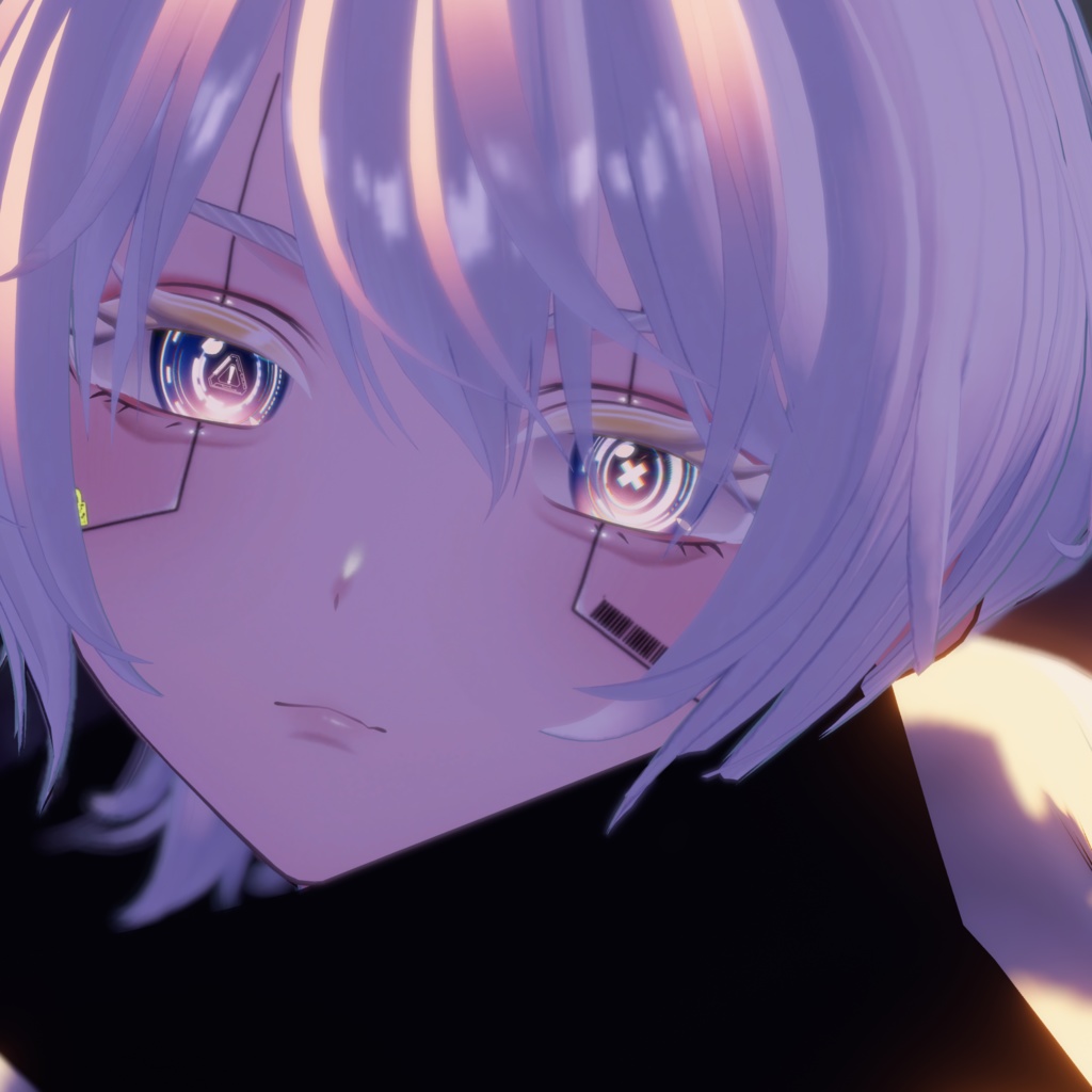 【墨惺専用】PiiQ Cyber Eye&Cyber Face Paint-Bokusei-