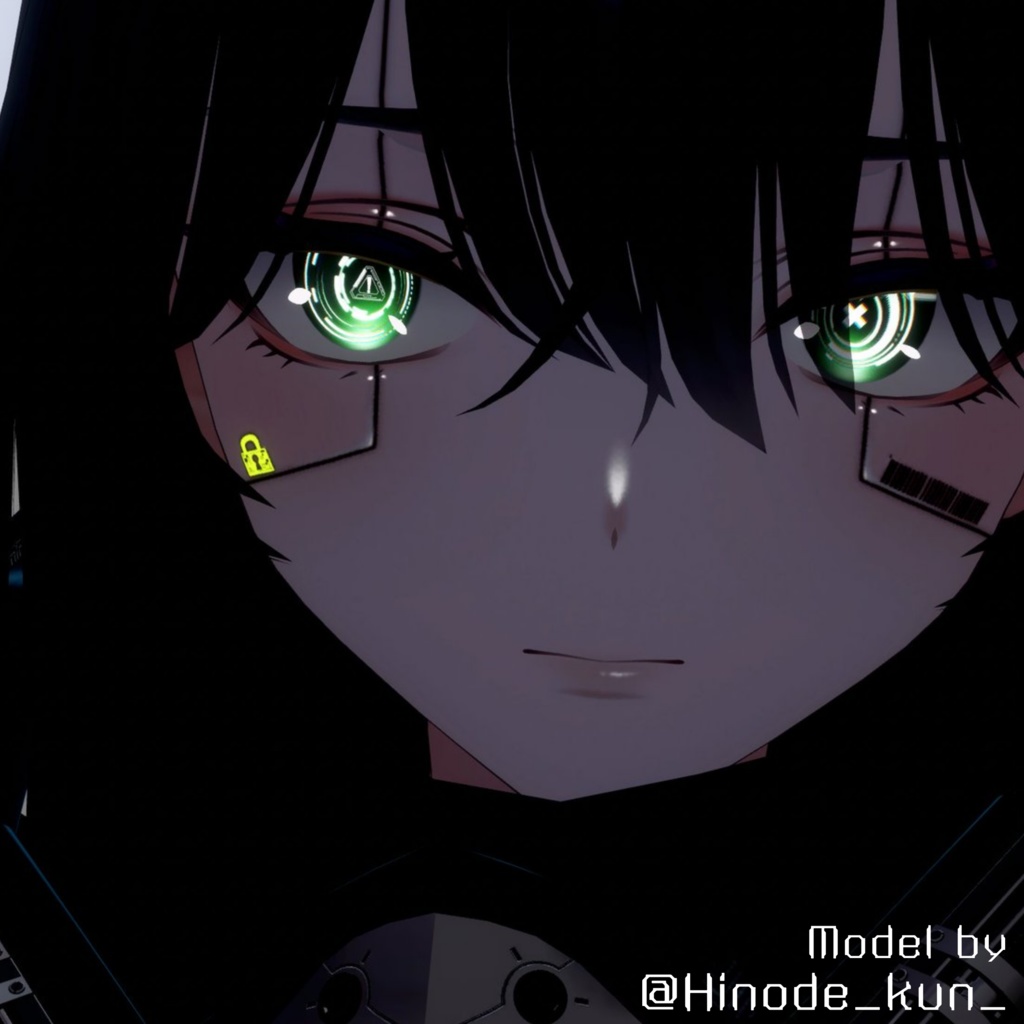 【墨惺専用】PiiQ Cyber Eye&Cyber Face Paint-Bokusei-