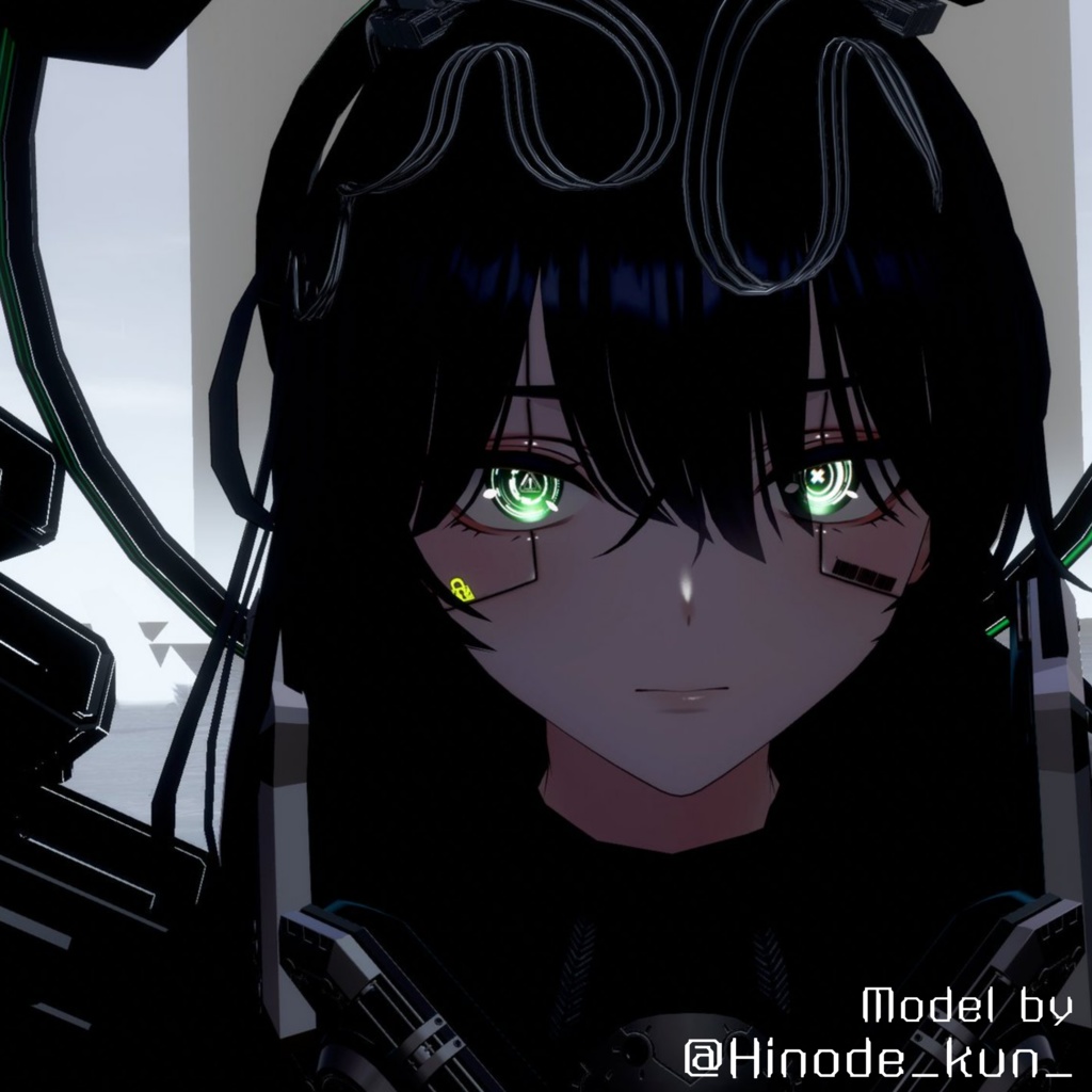 【墨惺専用】PiiQ Cyber Eye&Cyber Face Paint-Bokusei-