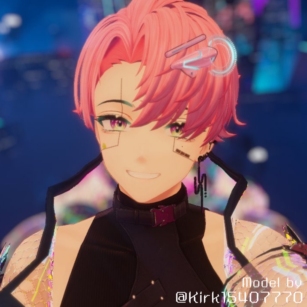 ✨black Friday sale✨【狛乃専用】PiiQ Cyber Eye&Cyber Face Paint-Komano-