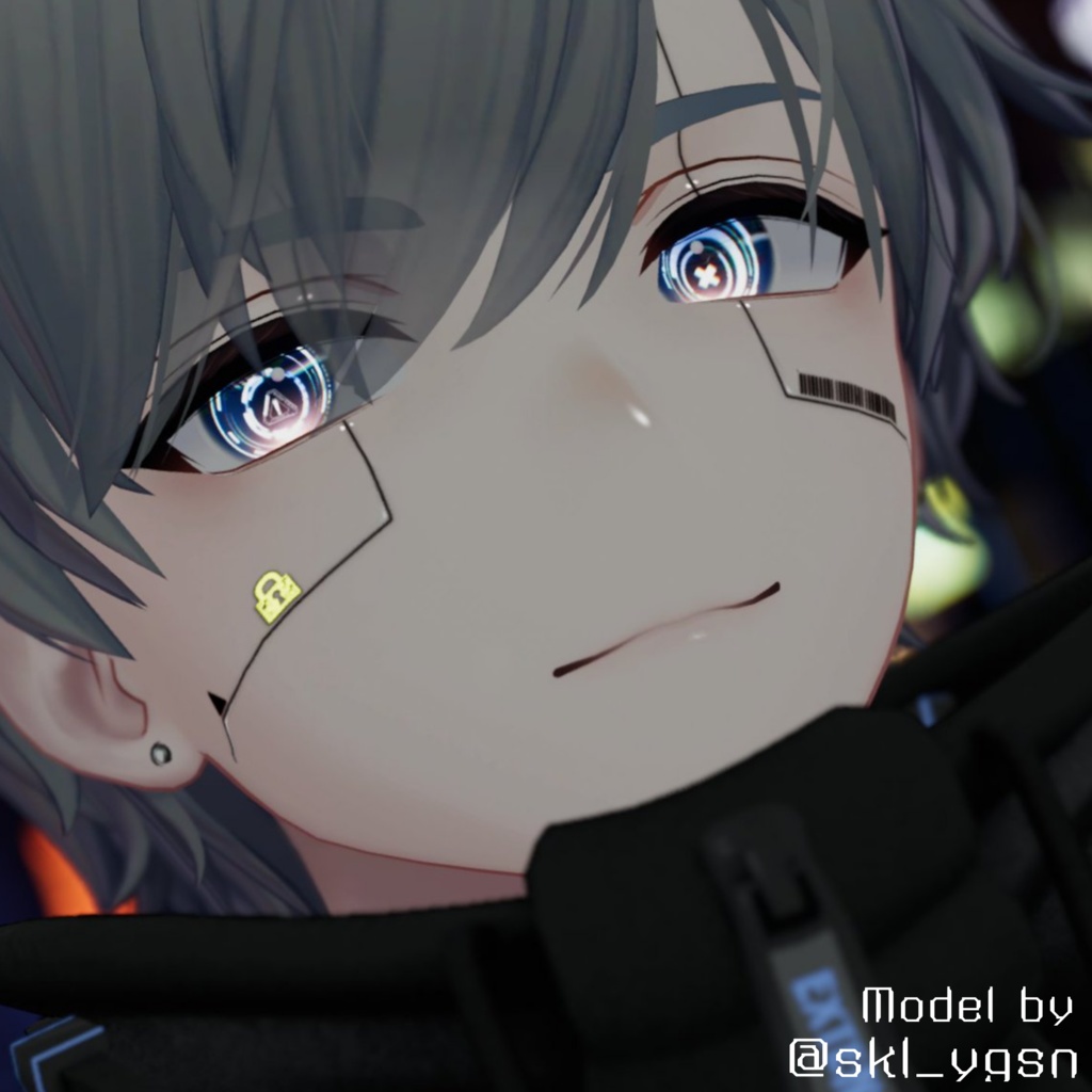 ✨black Friday sale✨【狛乃専用】PiiQ Cyber Eye&Cyber Face Paint-Komano-