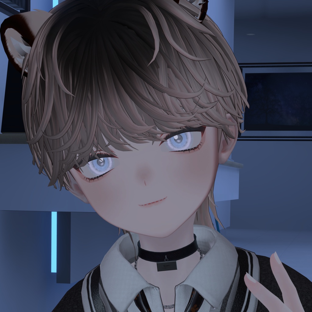 ✨black Friday sale✨【9アバター対応】2way PiiQ Wavy hair【VRChat】