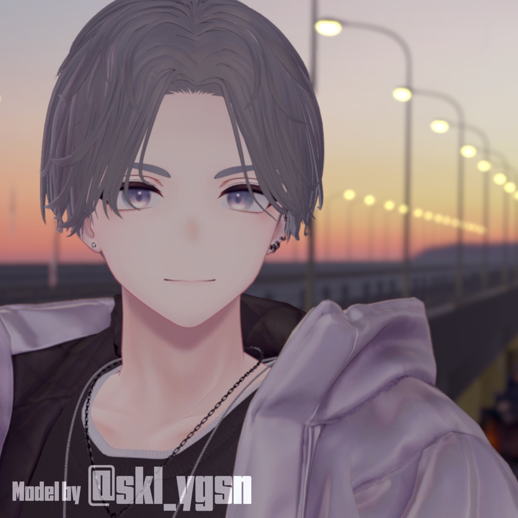 ✨black Friday sale✨【9アバター対応】2way PiiQ Wavy hair【VRChat】