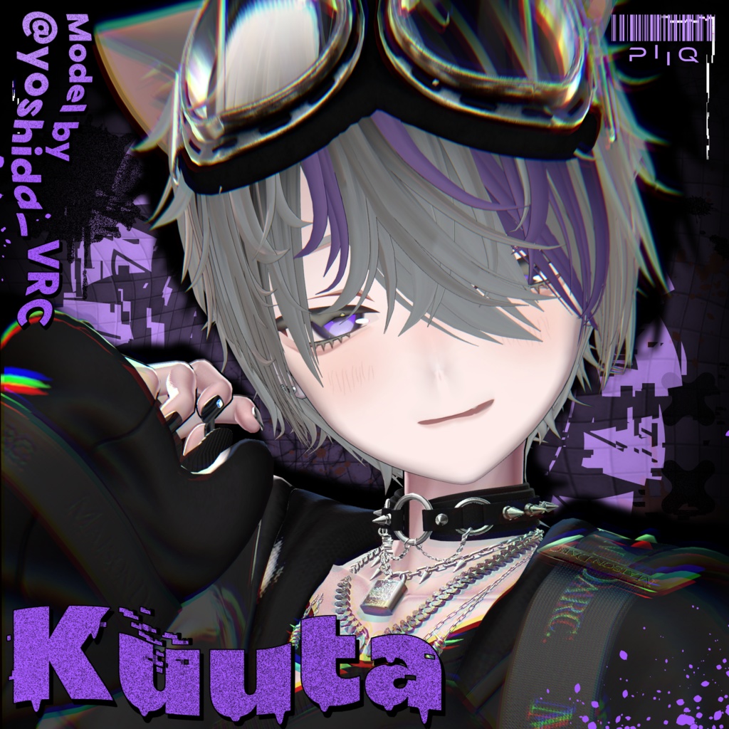 【19アバター対応】Piiq Messy Wolf Hair