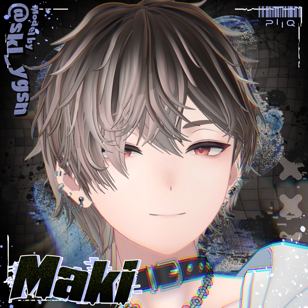 【19アバター対応】Piiq Messy Wolf Hair