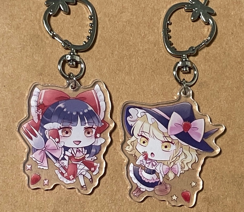 いちごれいまりアクキー&缶バッジ