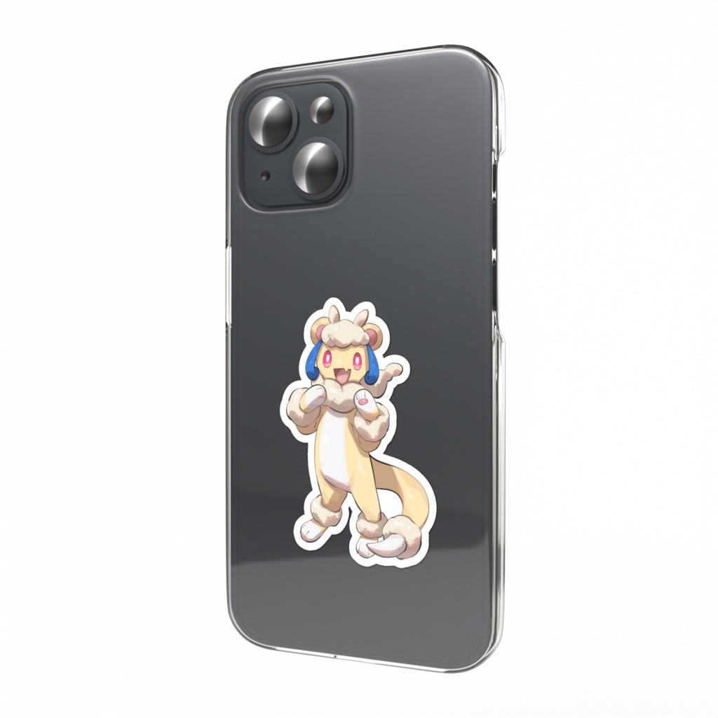 【あくしあ】スマホステッカー