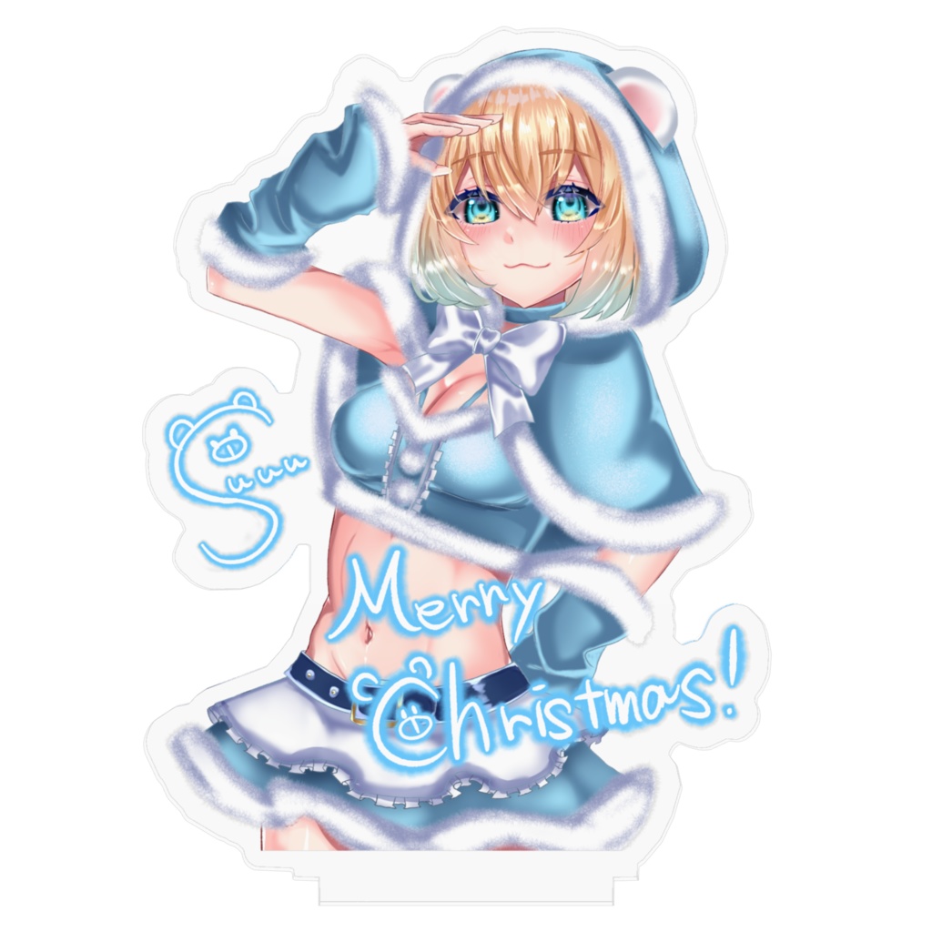 白熊あいす クリスマス アクスタ