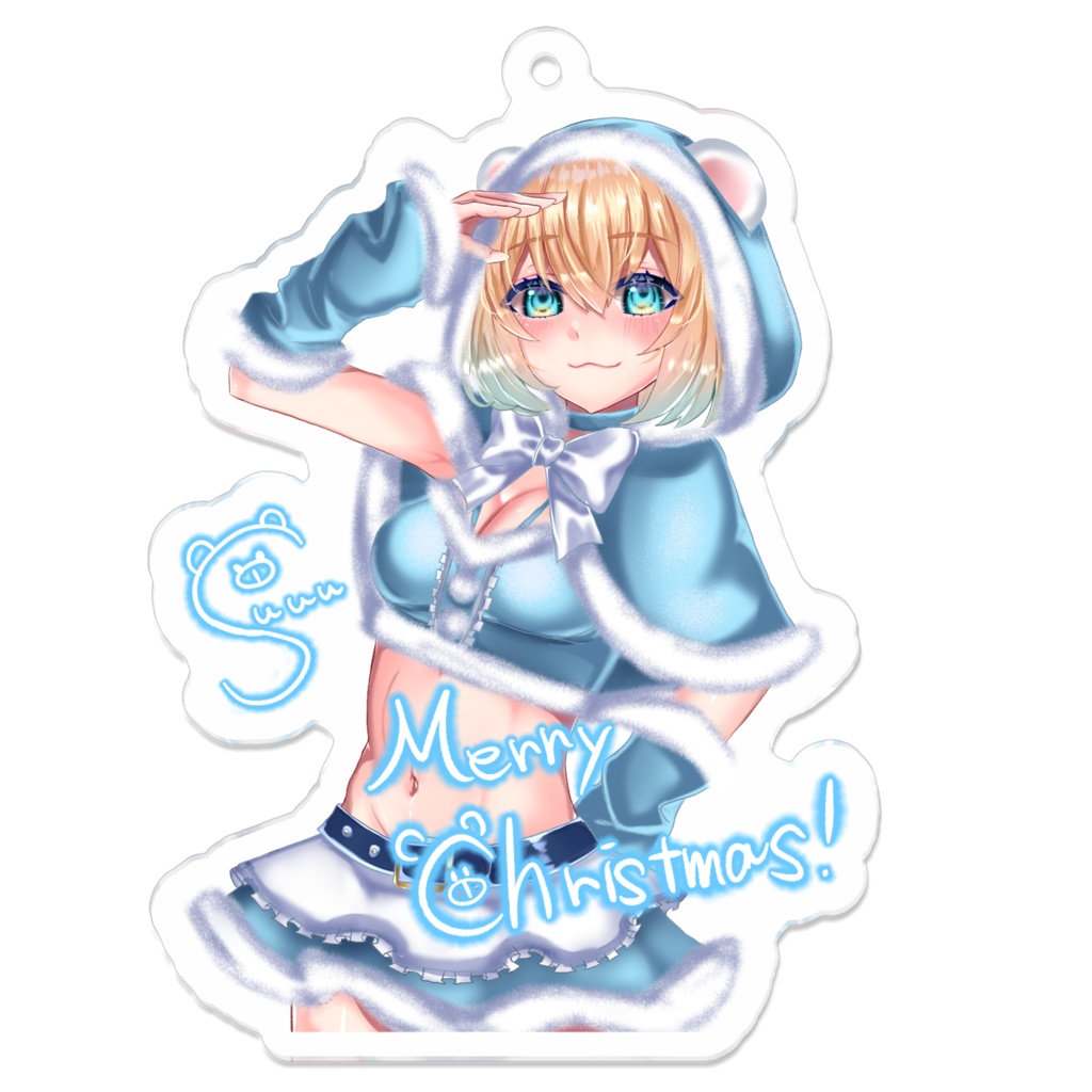 白熊あいす クリスマス アクキー