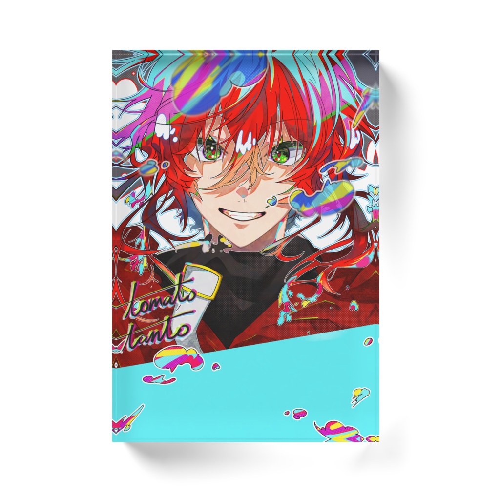 アクリルブロック(3サイズ) とまと担当