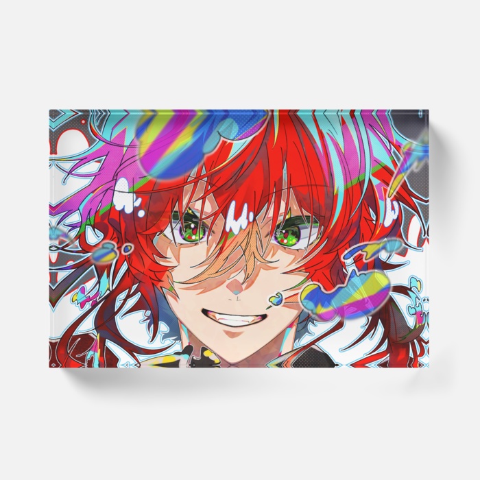 アクリルブロック(3サイズ) とまと担当