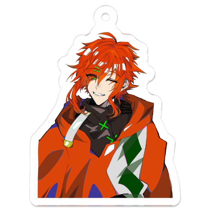 アクリルキーホルダー(3サイズ) とまと担当