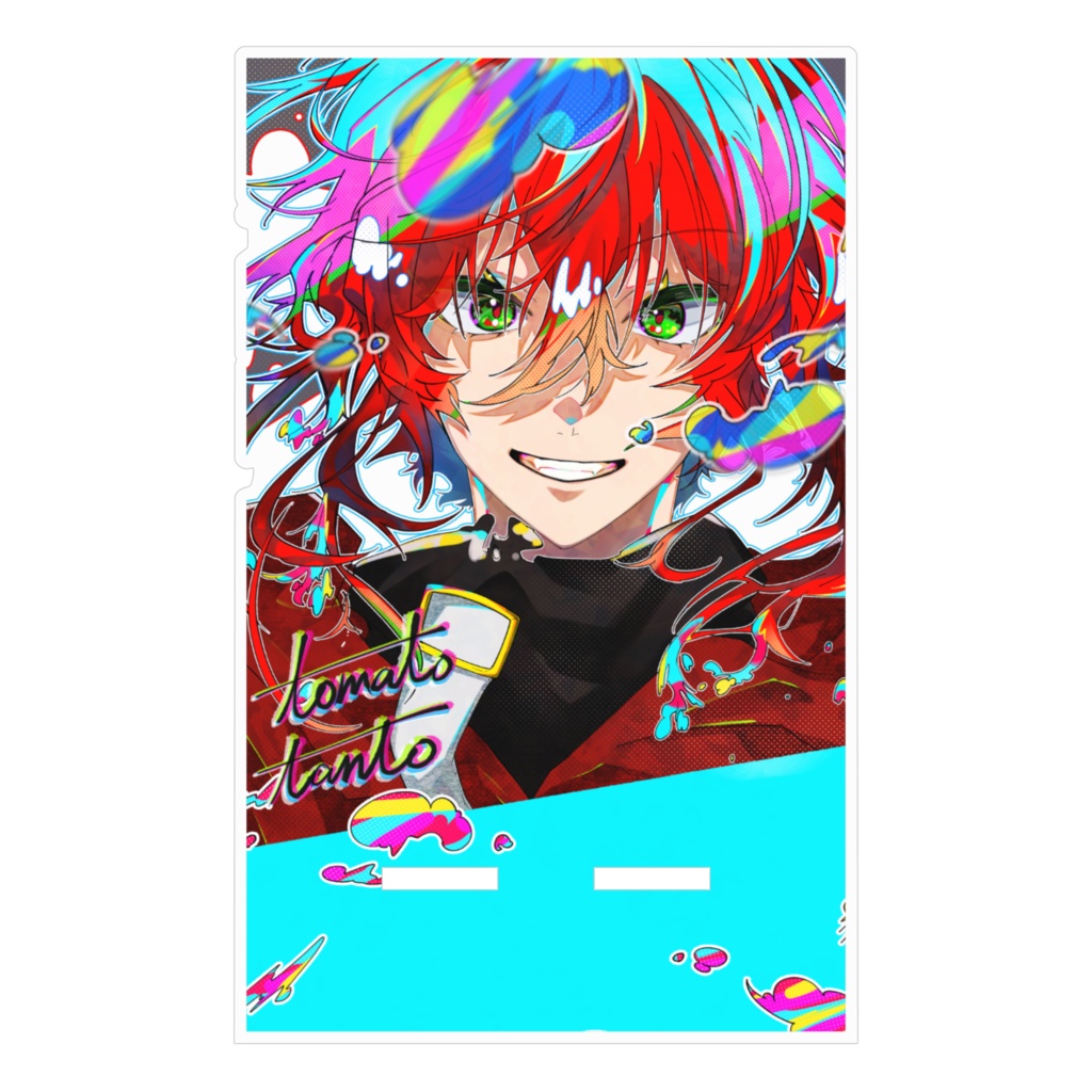 スマホスタンド(100×160mm) とまと担当